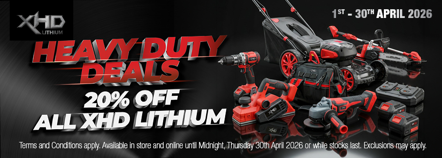 XHD Lithium Heavy Duty Deals 1 - 30 April 2026